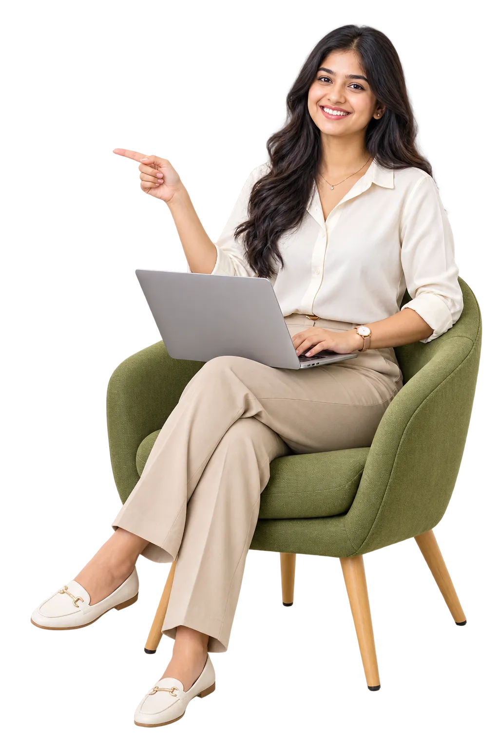 Female student preparing for career opportunities