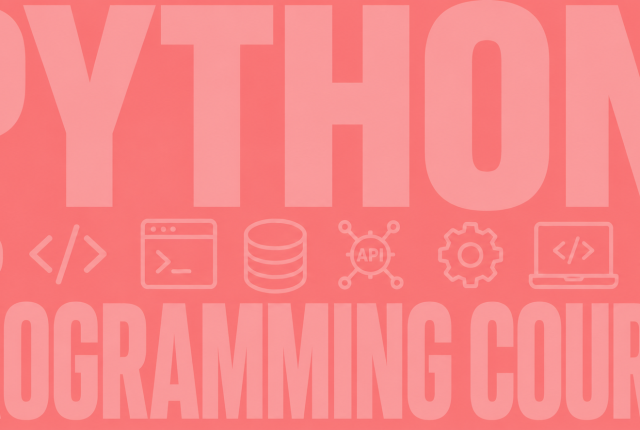 Python Programming Course in Madurai